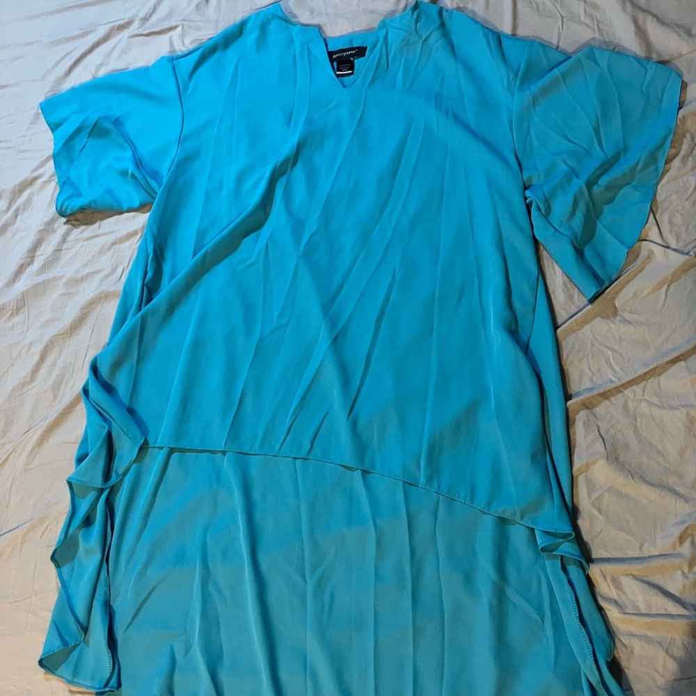 Flutter Sleeve High/low Top